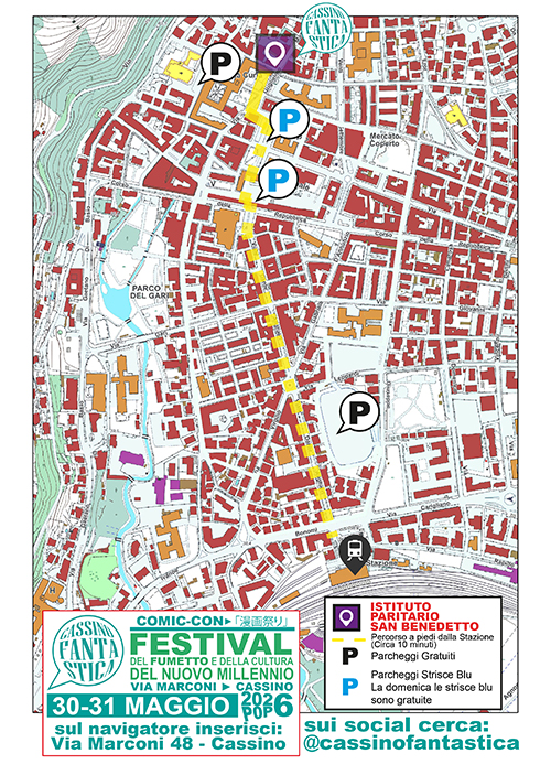 cf26 mappa come raggiungerci 2026 web